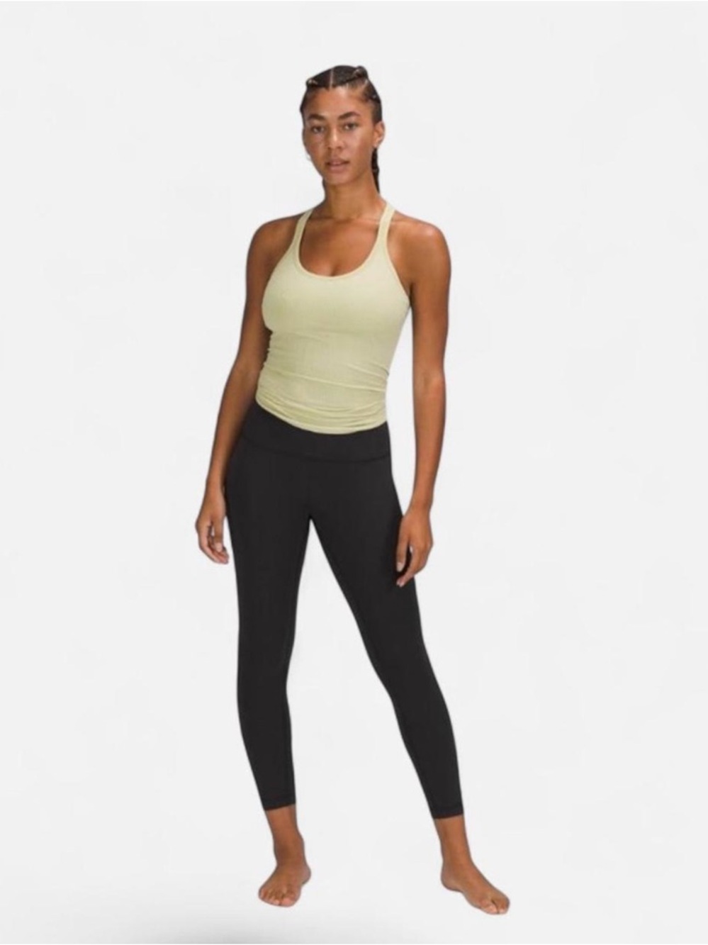 Lululemon High-Rise Black Performance Leggings Wunder Under 25” Luxtreme Size 14